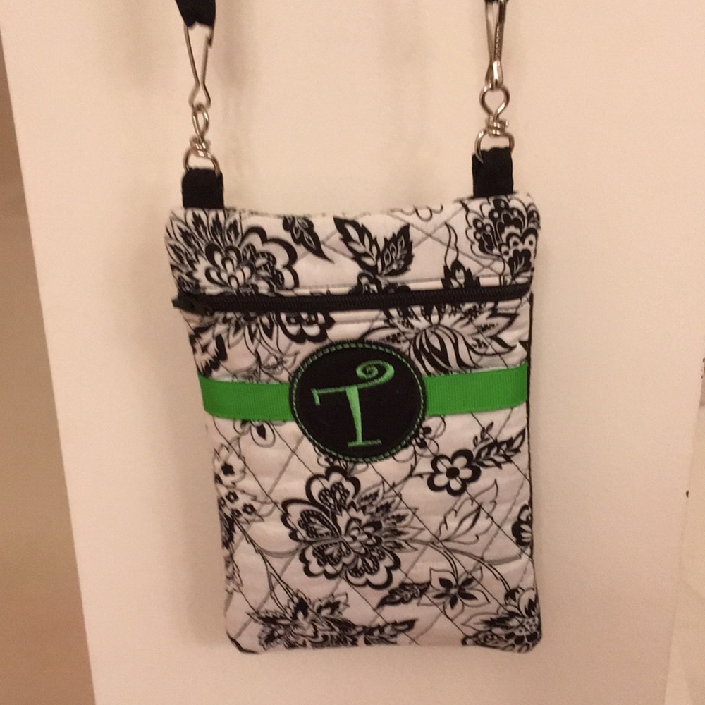 Purse - monogramed with a T